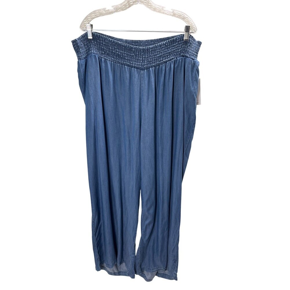 Destination Maternity Size XXL Pants Women's Blue Lyocel